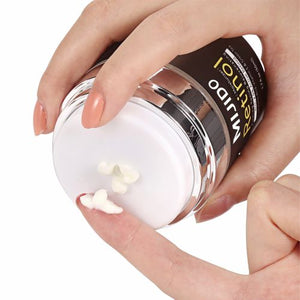 MIJIDO 2.5% Hyaluronic Acid Moisturizing Cream Anti-Aging Wrinkle Vitamin E Collagen Moisturizing Smoothing Whitening