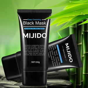 MIJIDO Black Mask Bamboo Charcoal Blackhead Removal Shrink Pores Eliminate Acne