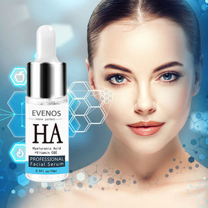 EVENOS Hyaluronic Acid Serum Snail Essence Face Cream Repair Whitening Shrink Pore Acne Anti Anging