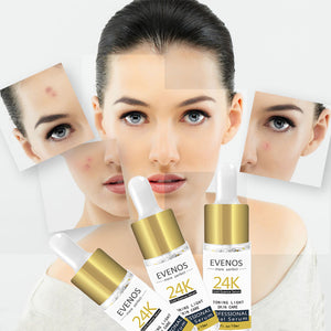 EVENOS 24K Golden Hexapeptide Essence Anti-Aging Anti-Wrinkle Whitening Moisturizing Treatment of Sores