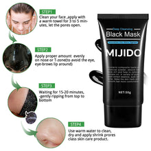 Load image into Gallery viewer, MIJIDO Black Mask Bamboo Charcoal Blackhead Removal Shrink Pores Eliminate Acne