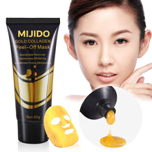 Load image into Gallery viewer, MIJIDO 24K Gold Face Mask Anti-Aging Anti-Wrinkle Shrink Pores Hemorrhoids Removal Blackhead Removal