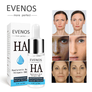 EVENOS Hyaluronic Acid Serum Snail Essence Face Cream Repair Whitening Shrink Pore Acne Anti Anging